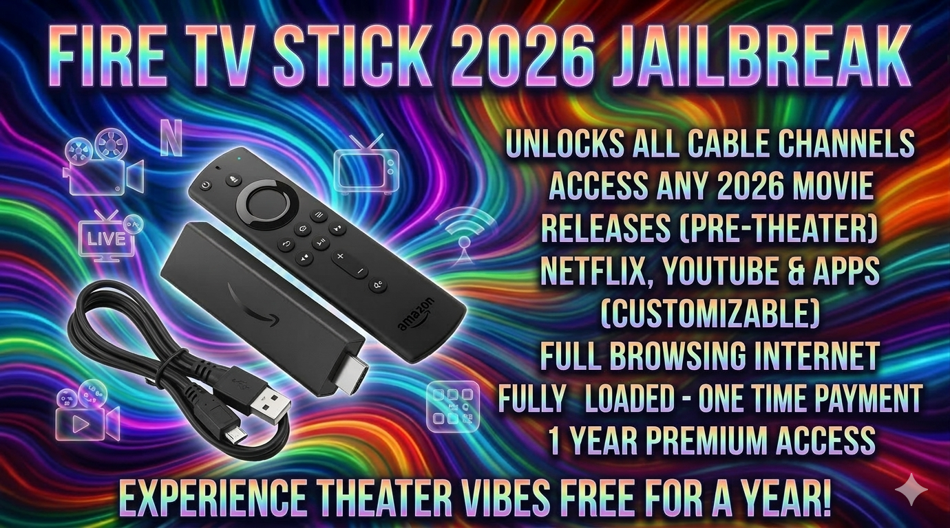 Fire TV Stick Unlocked (Fully Loaded) + Shipping