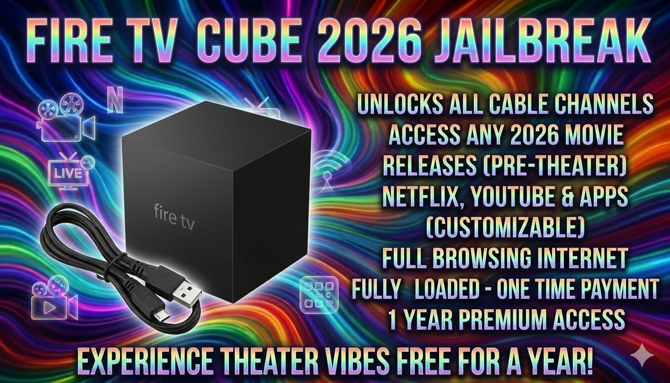 Fire TV Cube Unlocked (Fully Loaded) + Shipping